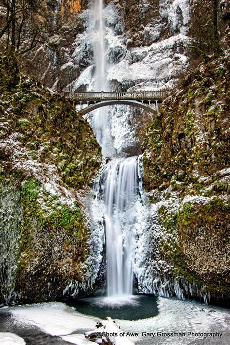 Multnomah Falls Late Winter At The Falls Gary Grossman Flickr