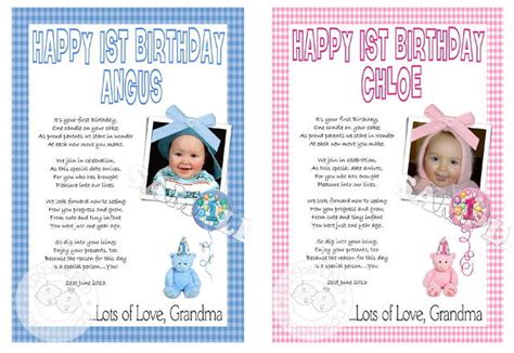 1st Birthday Poems And Quotes. QuotesGram