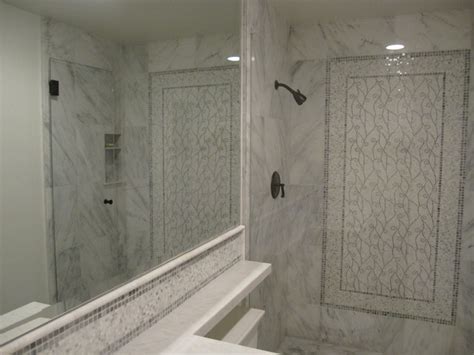 Floating timber vanity with shelf. Classic Marble Bathroom - Traditional - Bathroom - Orange ...