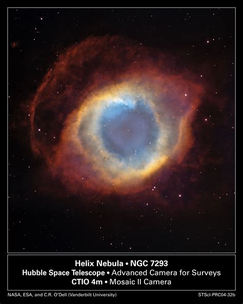 A Nebulosa Da Helix Revelada Por Ed Henry Via Observatório Hay Creek