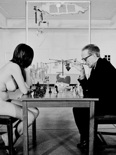 Julian Wasser Marcel Duchamp And Eve Babitz 1963 Color