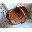 Large Oval Wicker Basket Big Woven Picnic  Etsy