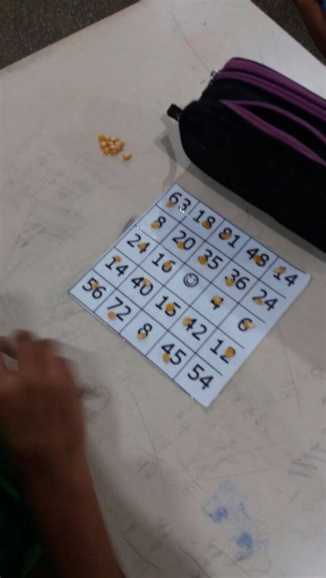 Projeto Tabuada Bingo Da Tabuada Do 5º Ano Cre 5 Dourados