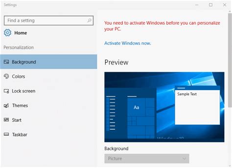 Customize windows 10 background without activating. How To Change Windows 10 Wallpaper Without Activation