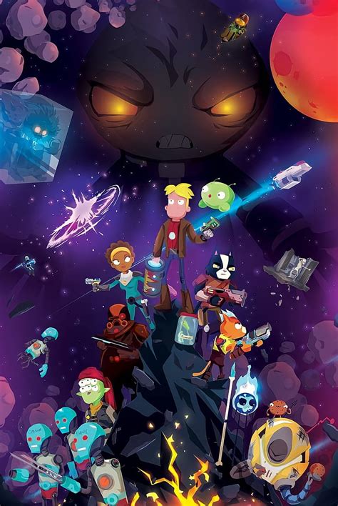 Final Space Hd Phone Wallpaper Peakpx