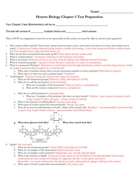 Ap notes, outlines, study guides, vocabulary, practice exams and more! Honors Biology Unit Ch | Asdela