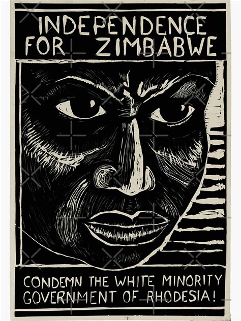 Zimbabwe Rhodesia Bush War Poster 1436 Sticker For Sale By Theaplus