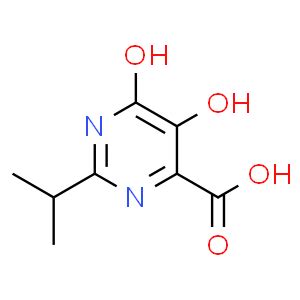 Dihydroxy Isopropyl Pyrimidine Carboxylic Acid CAS