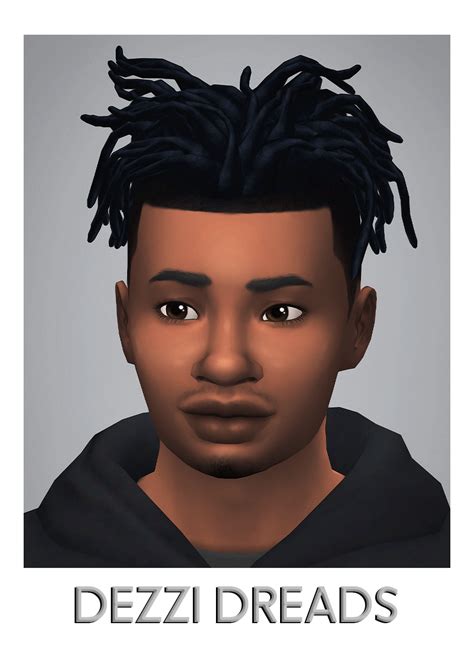 Sims 4 Maxis Match Dreads Cc