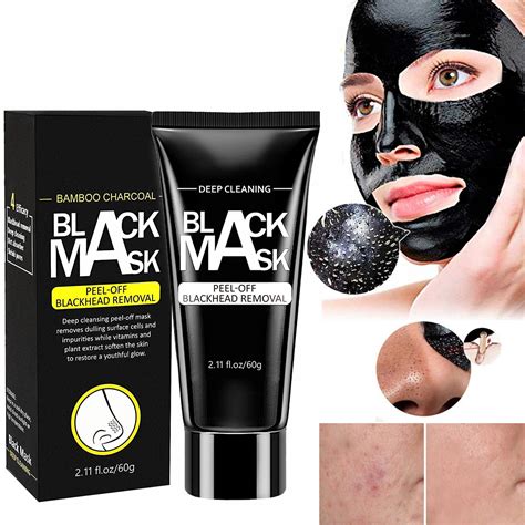 Blackhead Remover Mask Kit Peel Off Black Mask Purifying Charcoal