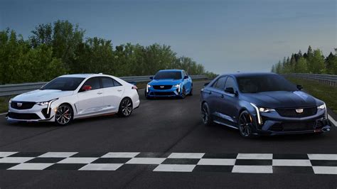 Cadillac Ct4 V Blackwing Track Editions Debut In Three Distinct Flavors