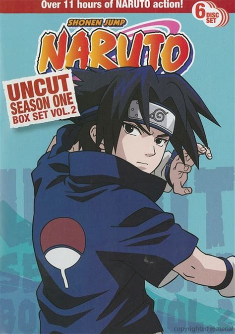 Naruto Season 1 Volume 2 Uncut Dvd Dvd Empire