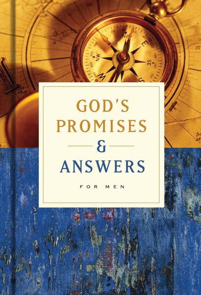 Gods Promises And Answers For Men Olive Tree Bible Software
