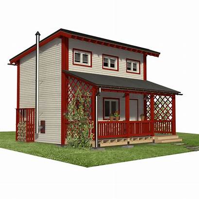 Plans Budget Floor Tiny Cabin Pinuphouses Fundo