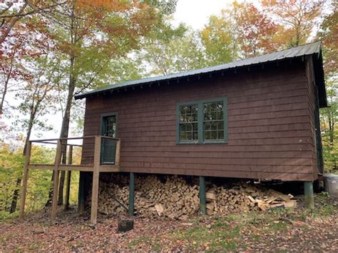 The last dartmouth grant cabins, stoddard and johnson brook, were built in 1987 and 1996 respectively to handle the increased interest in the grant by students and alumni. Nunnemacher Cabin