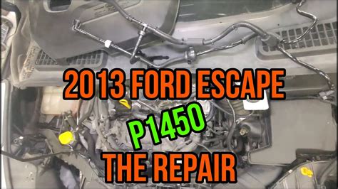Ford Escape P1450 The Repair Youtube
