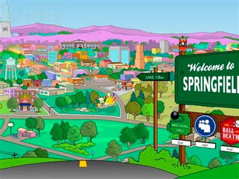 Springfield Los Simpsons La Conocida Ciudad De Los Personajes