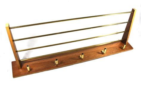 Walker edison mid century modern wood universal stand for tv with round coffee accent table and entryway bench hall tree storage shelf coat rack, 72 inch, white oak 553.90 $ 553. Mid Century Coat Rack with Shelf Mid Century Furniture ...