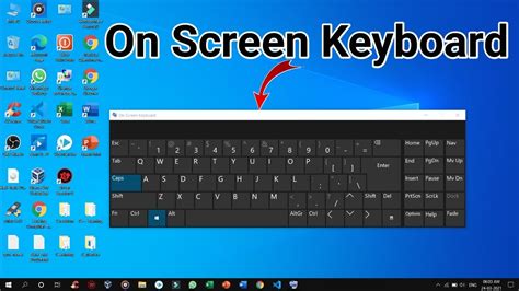How To Open On Screen Keyboard Virtual Keyboard In Windows 1087