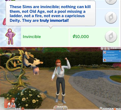 Mod The Sims Invincible Trait