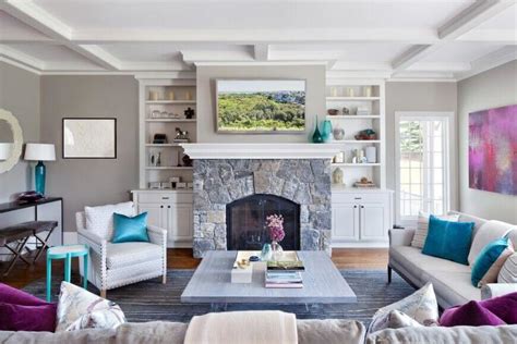 27 Beautiful Living Room Shelves Home Stratosphere