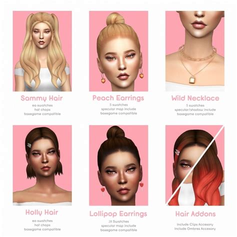 Egirl Collection By Enriques4 And Isjao Sims 4 Updates