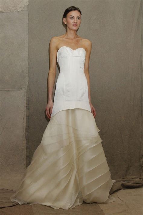 Spring 2013 Bridal Trend Two Tone Dresses