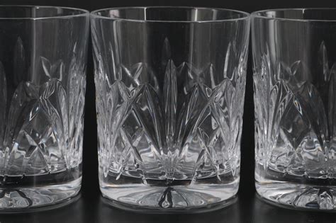marquis by waterford brookside crystal double old fashioned glasses ebth