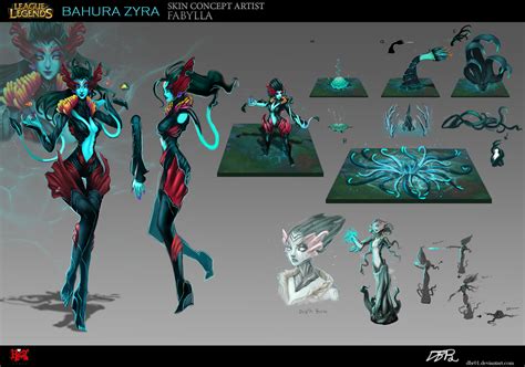 Bahura Zyra League Of Legends Character Design Lol League Of Legends