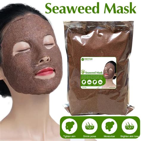 G G Natural Seaweed Mask For Face Moisturizing Hydrating Algae Seed Face Mask Shrink