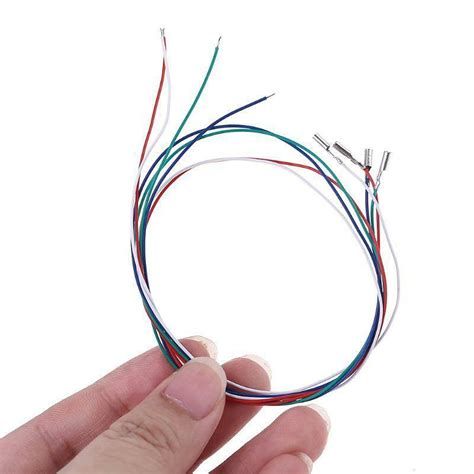 3 4PCS Cartridge Phono Cable Leads Header Wires For Turntable Phono