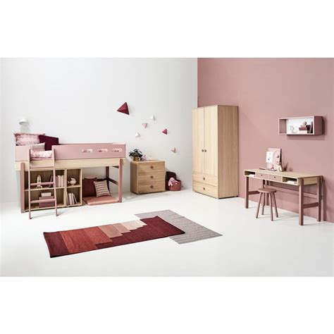Podest 90 x 200 cm. FLEXA Popsicle Einzelbett Rahmen Cherry | Einzelbett ...