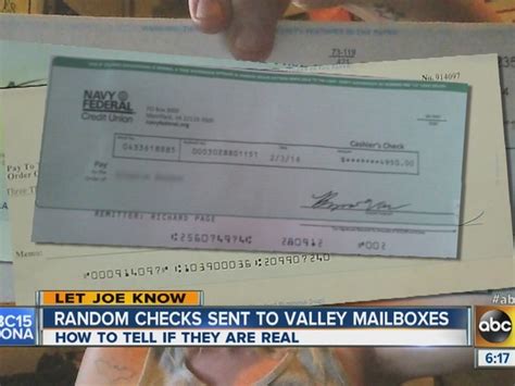 Do not staple, bend or paper clip the check. Scam alert: Fraudsters continue to send false checks to ...