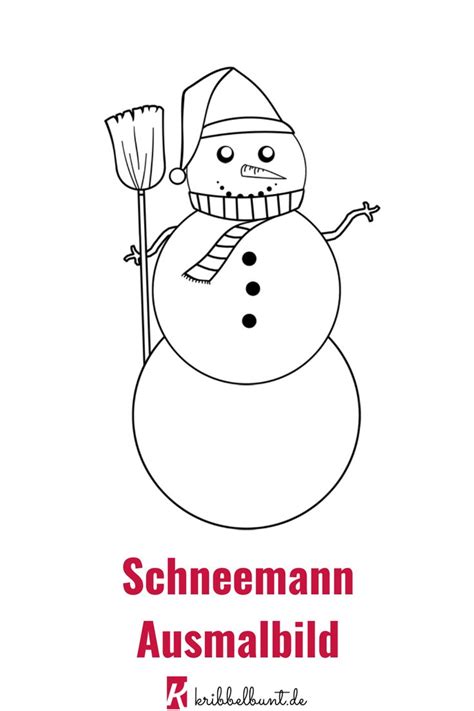Mit unserer krone vorlage zum ausdrucken wird das basteln enspannter. Schneemann Ausmalbild für Kinder - zu Weihnachten in 2020 | Schneemann basteln vorlage, Basteln ...
