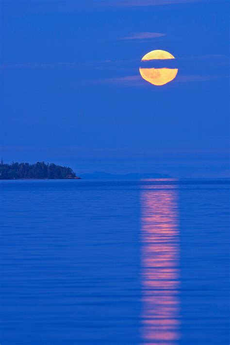 Canada Ontario Rossport Full Moon License Image 71412035 Image
