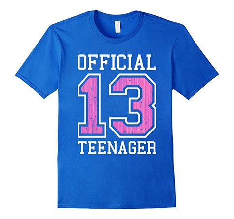 Official Teenager 13 13th Thirteen Birthday T Shirt Cl Colamaga