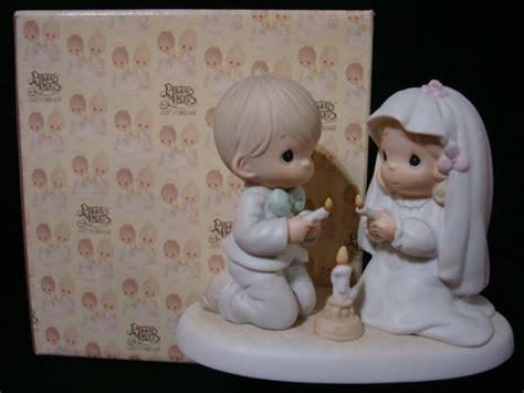 Precious Moments Beautiful Wedding Figurine Unity Candle Bridegroom Ebay