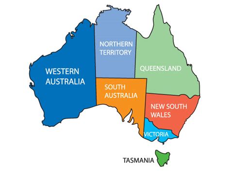 Australia Map Vector Download Free Vector Art Free Vectors