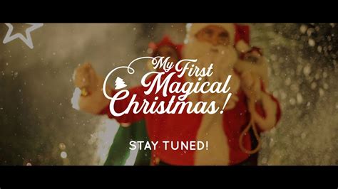 Your First Magical Christmas Want A Santa Youtube