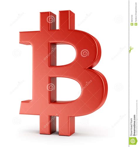 Bitcoin, ethereum, ripple, litecoin, dash, iota all icons are prepared in vector svg format and png format with transparent background (in sizes 32x32, 64x64, 128x128, and 256x256). Red Symbol Of Bitcoin Stock Photos - Image: 36012103