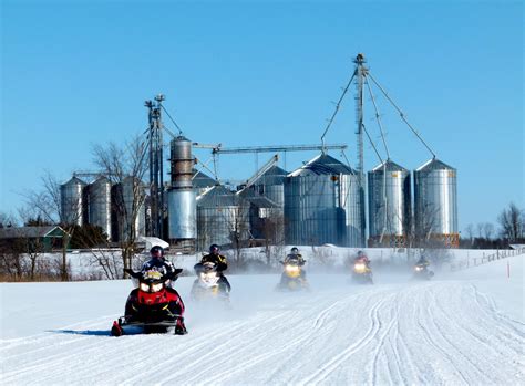 Eastern Ontario Canada Snowmobile Tour Intrepid Snowmobiler