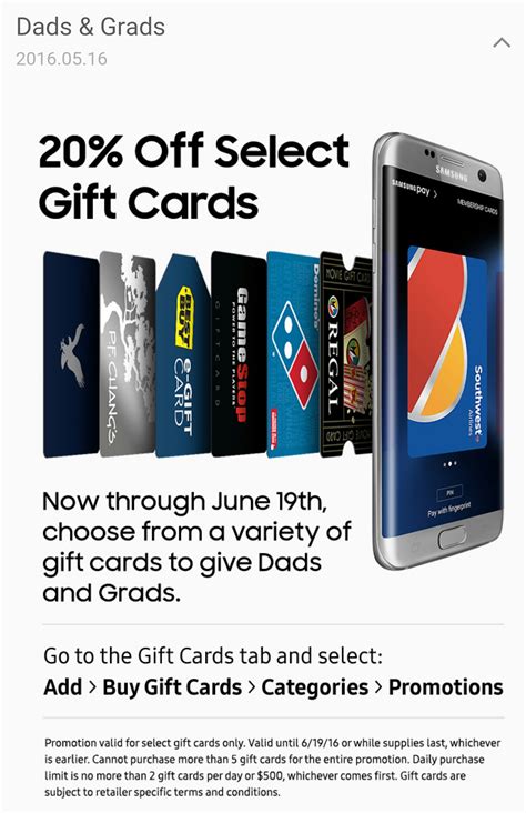✅all supercuts offers are updated and verified today. Samsung is offering 20% off select gift cards as part of ...
