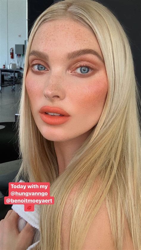 Elsa Hosk Chic Makeup Beauty Makeup Hair Beauty Elsa Hosk Style Modelos Victoria Secret Day