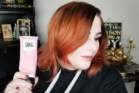 Dyeing My Hair First Impressions Of Loreal Paris Colorista Semi Permanent Color Anna