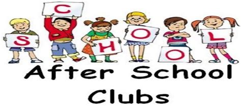 After School Clubs And Extra Curriculum Activities Colquhoun Park Primary
