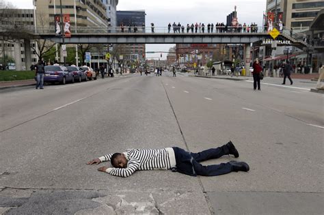 Scenes Of Chaos In Baltimore As Thousands Protest Freddie Grays Death