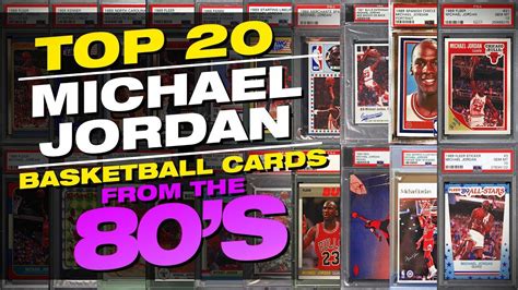 What are the top 20 most valuable baseball cards. TOP 20 Michael Jordan Basketball Cards from the 1980's - Most Expensive - YouTube