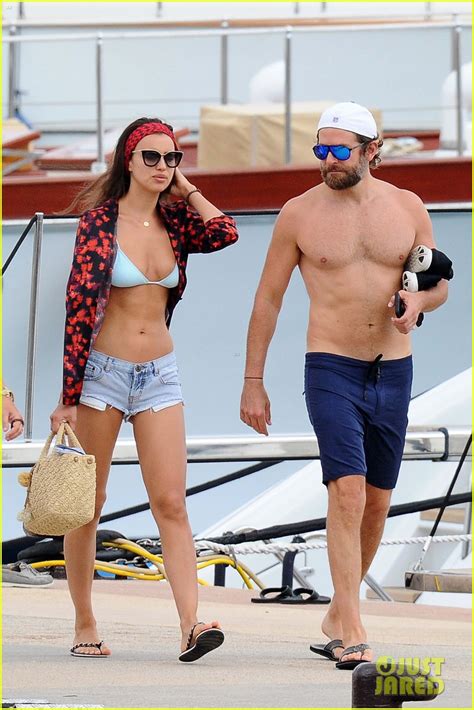 Bradley Cooper Irina Shayk Share A Kiss On Italy Vacation Photo Bikini Bradley