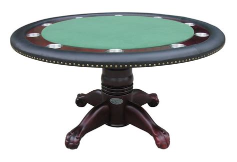 Break out the snacks, prepare your best poker face, and get ready for a fun filled evening with friends. Berner Billiards 60 Round Poker Table + 4 Chairs in ...