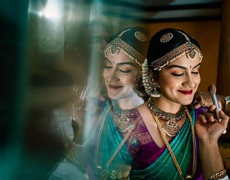 Traditional South Indian Bridal Makeup Looks We Absolutely ... The day of marriage that she simply wants to look stunning enough to collect the public's eye and also to be the most important portion of the day of her wedding day.